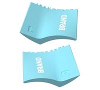 Lower Lash Stamp Tool, Silicone Eyeliner & Mascara Guard, Precision Eyelash Stencil for no smudge Makeup Application, Made of Reusable Silicone Material, 1.36 x 1.26 x 5.71in