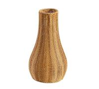 Lower Vases - PP, 25.5cm Plant Holder Country Style | Lightweight And Decorative Flower Vase, Handmade Home Decor For Living Room, Bedroom, Office, Centerpiece, Tabletop Display