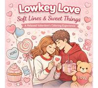 Lowkey Love: Soft Lines and Sweet Things: A Relaxed Valentine's Coloring Experience