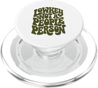 Lowkey Non un popolo Persona Retrò Groovy Introverso PopSockets PopGrip per MagSafe