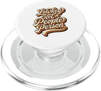 Lowkey Non un popolo Persona Script Vintage Sarcasmo PopSockets PopGrip per MagSafe