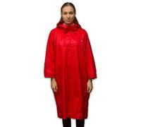 LOWLAND OUTDOOR rainponcho, Poncho Antipioggia. Unisex-Adulto, Colore: Rosso, L