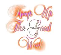 keep up the good work