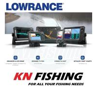 LOWRANCE EAGLE Chirp Fish Finder Plotter 5' 7' 9' con trasduttore 50/200Hz