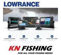 LOWRANCE EAGLE Chirp Fish Finder Plotter 5' 7' 9' con trasduttore 50/200Hz
