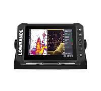 Lowrance Elite FS 7 Fish Finder con trasduttore attivo 3 in 1, precaricato C-MAP Contour+ Grafici