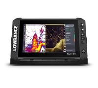 Lowrance Elite FS 9, Ecoscandaglio con trasduttore Active Imaging 3 in 1, con grafici e mappe C-MAP Contour precaricati