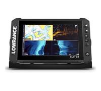 Lowrance Elite FS Series, Ecoscandaglio con grafici e mappe C-MAP precaricati, compatibile con Active Target