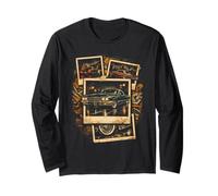 Lowrider Auto Vintage Photo Maglia a Manica