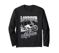 Lowrider Classico, Moto Chicano. Lowrider di Los Angeles Maglia a Manica