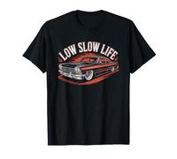 Lowrider Low Slow Old School Maglietta