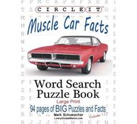 Lowry Global Media Circle It, Muscle Car Facts, Large Print, Word (Tascabile)