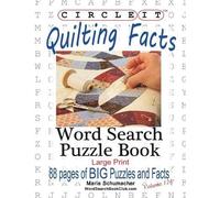 Lowry Global Media LL Circle It, Quilting Facts, Large Print, Word S (Tascabile)