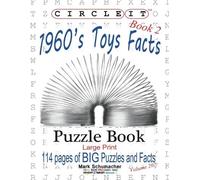 Lowry Global Media LLC Circle It, 1960s Toys Facts, Book 2, Word Sea (Tascabile)
