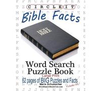 Lowry Global Media LLC Circle It, Bible Facts, Large Print, Word Se (Tascabile)