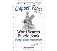Lowry Global Media LLC Circle It, Crapper Facts, Book 1, Word Sear (Tascabile)