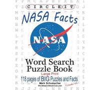Lowry Global Media LLC Circle It, NASA Facts, Large Print, Word Sea (Tascabile)