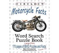 Lowry Global Media LLC Mar Circle It, Motorcycle Facts, Word Search, (Tascabile)
