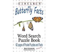 Lowry Global Media LLC Mari Circle It, Butterfly Facts, Word Search, (Tascabile)