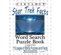 Lowry Global Media LLC Mari Circle It, Star Trek Facts, Word Search, (Tascabile)