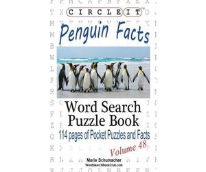 Lowry Global Media LLC Maria Circle It, Penguin Facts, Word Search, (Tascabile)