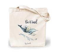 Loxato Borsa di Tela Donna - Tote Bag Shopper Cotone - Borse Aesthetic