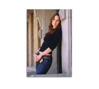 LOXBFMPKI Poster decorativo da parete su tela, motivo: Sarah Wayne Callies con attori famosi, decorazione moderna per la camera da letto, 30 x 45 cm