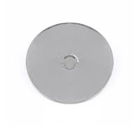 LOYAL Cake Board Rotondo Forato Argento 12.5 cm Confezione da 10 Basi per Torte in Cartone, Ottime per Torte a Piani, Compleanni e Matrimoni, 12.5 cm