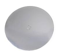 LOYAL Cake Board Rotondo Forato Argento 18 cm Confezione da 10 Basi per Torte in Cartone, Ottime per Torte a Piani, Compleanni e Matrimoni, 18 cm