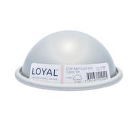 LOYAL Elite Stampo per Dolci a Forma di Palla da Calcio Ø10 cm, Teglie per Torte Football in Alluminio di Qualità, Distribuzione Uniforme del Calore, Stampo da Forno per Compleanni, 10 cm