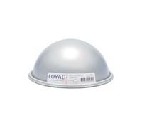 LOYAL Elite Stampo per Dolci a Forma di Palla da Calcio Ø15 cm, Teglie per Torte Football in Alluminio di Qualità, Distribuzione Uniforme del Calore, Stampo da Forno per Compleanni, 15 cm