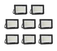 loyal Faretto a LED da 500 W per esterni: super luminoso, 6000 K, bianco freddo, 50000 LM - IP65 impermeabile, orientabile con staffa per giardino, garage