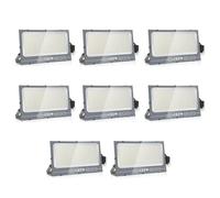 loyal Proiettore LED esterno: 600 W proiettore esterno super luminoso 6000 K bianco freddo 60000LM IP66 impermeabile regolabile con staffa per giardino, garage, campo sportivo