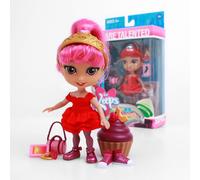 Loyal Subjects - for Keeps Sophia Girl with Cupcake Keepsake Hot Pink 5 Action F