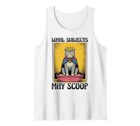 Loyal Subjects May Scoop - Lettiera divertente per gli amanti dei gatti Canotta