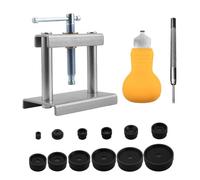 Loyanger Pressa per orologi, chiudicassa posteriore, strumento di sostituzione della batteria per orologi, con strumento di rimozione della parte posteriore Watc-h, kit di riparazione per orologi