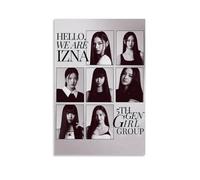 LOYANUKE Izna K-pop Poster Decorazione della stanza Pittura Estetica Interni Tela Pittura Olio Star Movie Music Album Poster