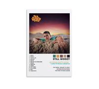 LOYANUKE Poster con scritta "Still Woozy If This Isn't Nice I Don't Know What Is Poster Decorazione per la stanza Dipinto Estetica Interni Tela Pittura Olio Star Movie Music Album Poster