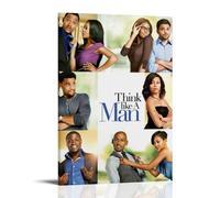 LOYANUKE Think Like A Man Is A 2012 American Romantic Comedy Film Diretto da Tim Story_ Poster Decorazione Camera Pittura Estetica Interni Tela Pittura Olio Star Movie Music Album Poster
