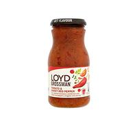 Loyd Grossman Salsa Di Pasta - Di Pomodoro E Peperone Rosso (350g) (Confezione da 2)