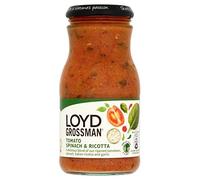 Loyd Grossman Salsa Di Stagione Pasta - Pomodoro Spinaci E Ricotta (350g) (Confezione da 6)