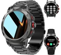 LOYEWAIER Orologio intelligente da uomo per rispondere alle chiamate più recenti fitness tracker frequenza cardiaca contapassi calorie ip68 impermeabile robusta tattica militare smartwatch uomo per