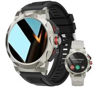 LOYEWAIER Smart Watch da uomo (risposta/chiamata) Fitness Tracker frequenza cardiaca contapassi calorie ip68 impermeabile robusta tattica militare smartwatch uomo per Android iOS