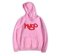 Loyle Carner Hugo Felpa con cappuccio Music Tour Outfits coulisse tasca felpa uomo/donna Y2K Fashion Pullover, 5, XL