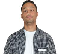 Loyle Carner (Shirt) Half Body Buddy Cutout