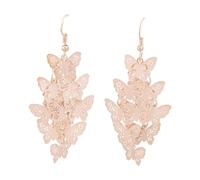 loyliawa Orecchini pendenti con nappa, libellula, eleganti, da donna, con gancio, farfalla, pendenti, per balli, appuntamenti, feste, stile minimalista da donna, Metallo, Pietra secondaria