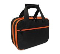 loytv Kit elettrico multiuso borsa kit circuito strumento valigetta per elettricisti professionisti e manutenzione della casa borsa attrezzi con divisori