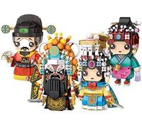 LOZ Mini Blocchi Bambini Giocattoli da Costruzione Ragazze Cina Regalo Opera di Pechino Figura 1549 1550 1551 1552 (1549-1552)