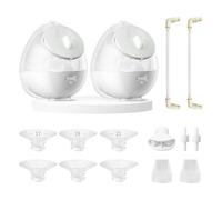 Lozaeve Express Cups, tazze indossabili per la raccolta del latte, raccoglitore di latte a mani libere, compatibili con Spectra S1 S2 9 Plus, Medela, Lansinoh, accessori di ricambio, 24 mm, confezione