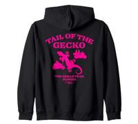L'Ozello Trail Florida Tail of the Gecko Design Felpa con Cappuccio